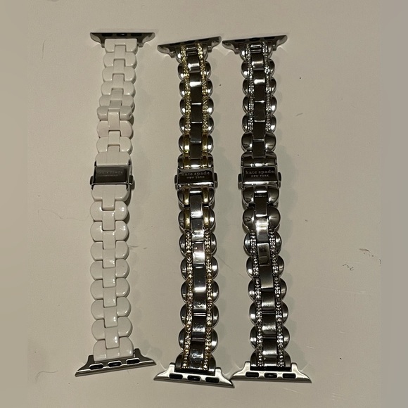 kate spade Accessories Kate Spade Apple Watch Bands Set Of 3 Poshmark